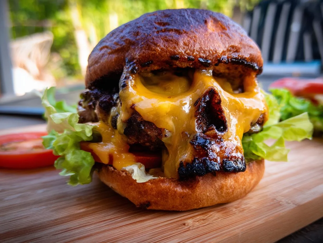 Spooky 8 Cheeseburger Skulls Recipe That Will Haunt You