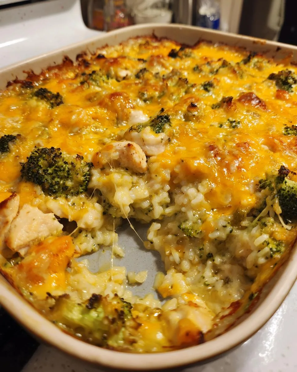 Chicken Broccoli Rice Cheese Casserole - detail 1
