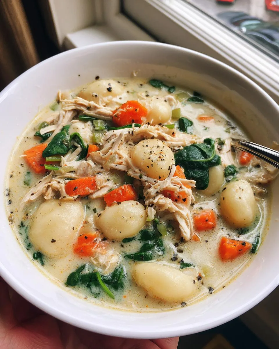 Chicken Gnocchi Soup - detail 3