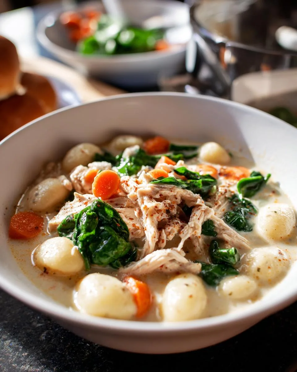 Chicken Gnocchi Soup - detail 4