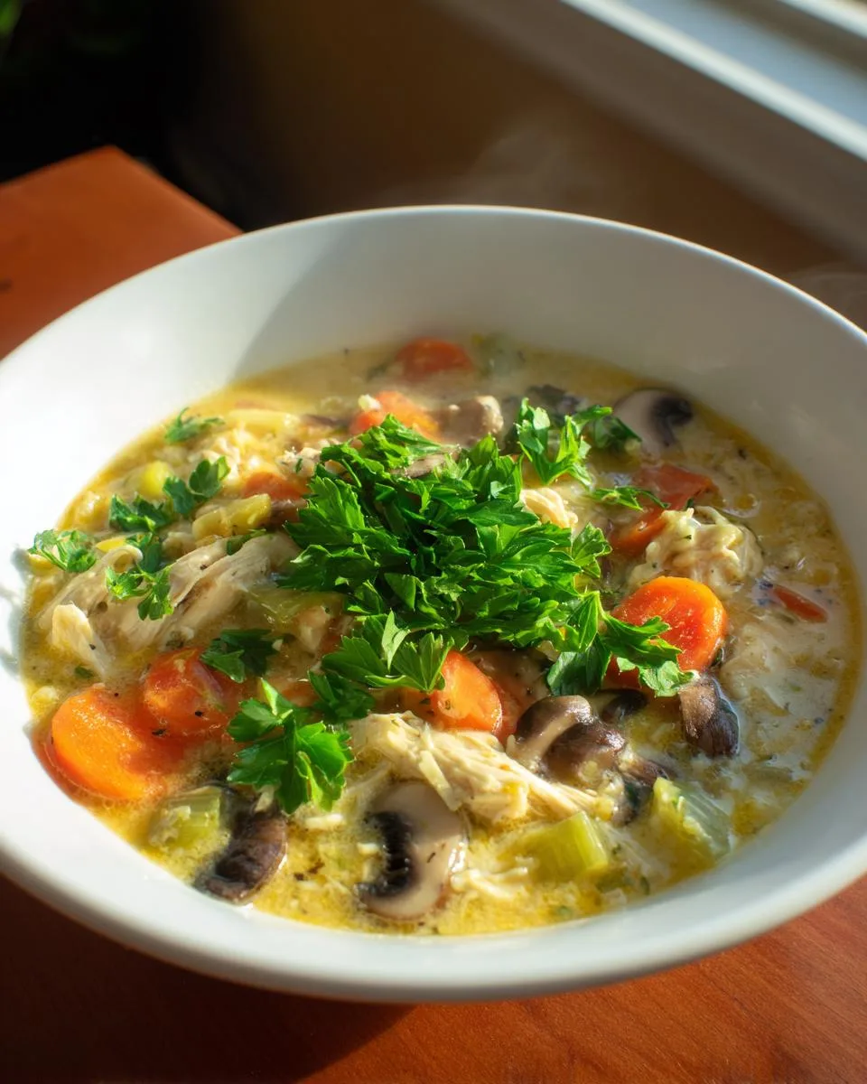 Chicken Pot Pie Soup - detail 3