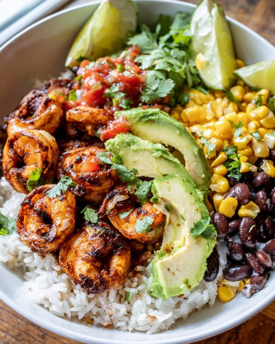 Chipotle Lime Shrimp Bowl - detail 4