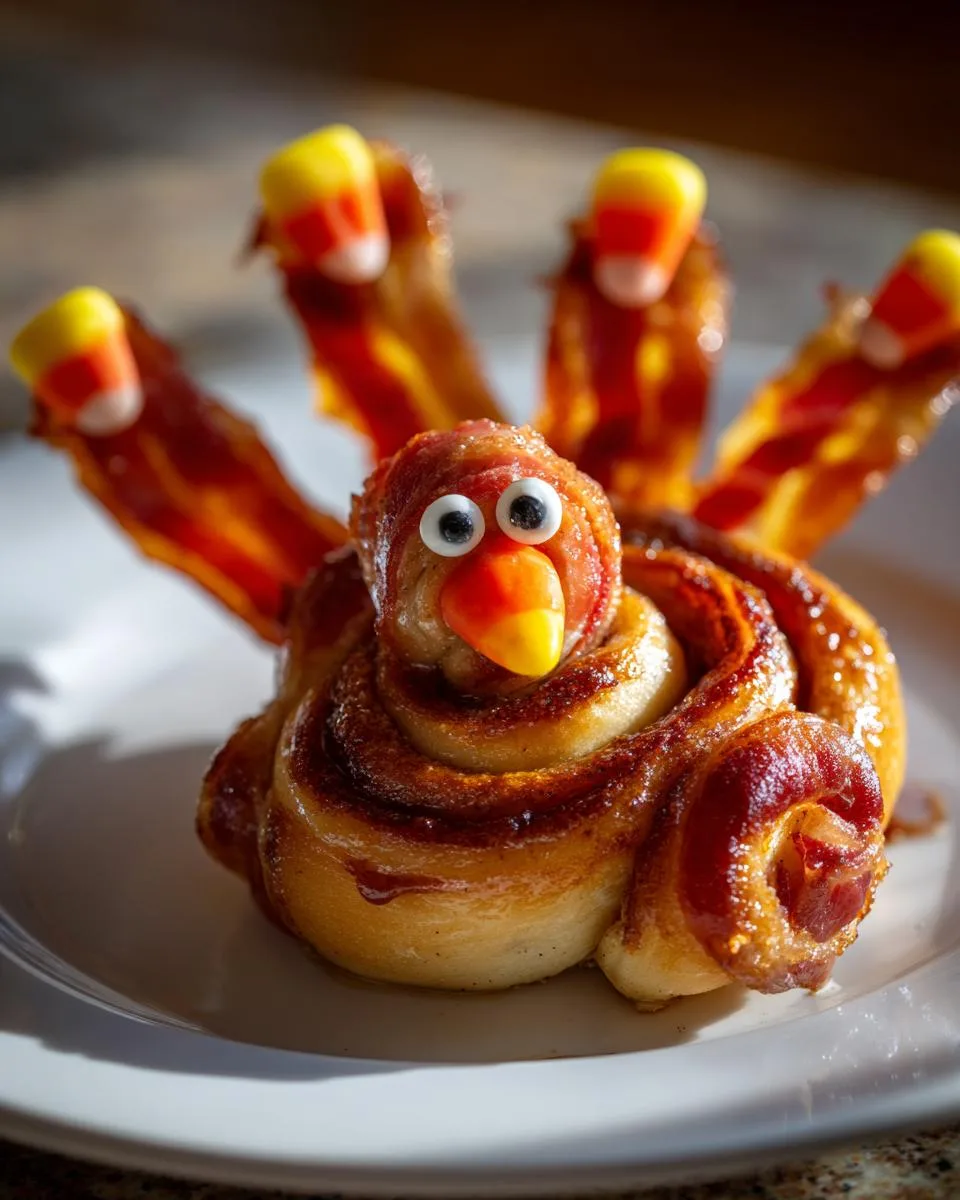 Cinnamon Roll Turkey Bacon - detail 3