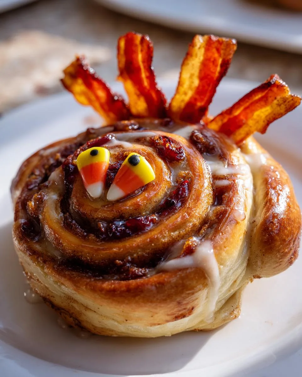 Cinnamon Roll Turkey Bacon - detail 4