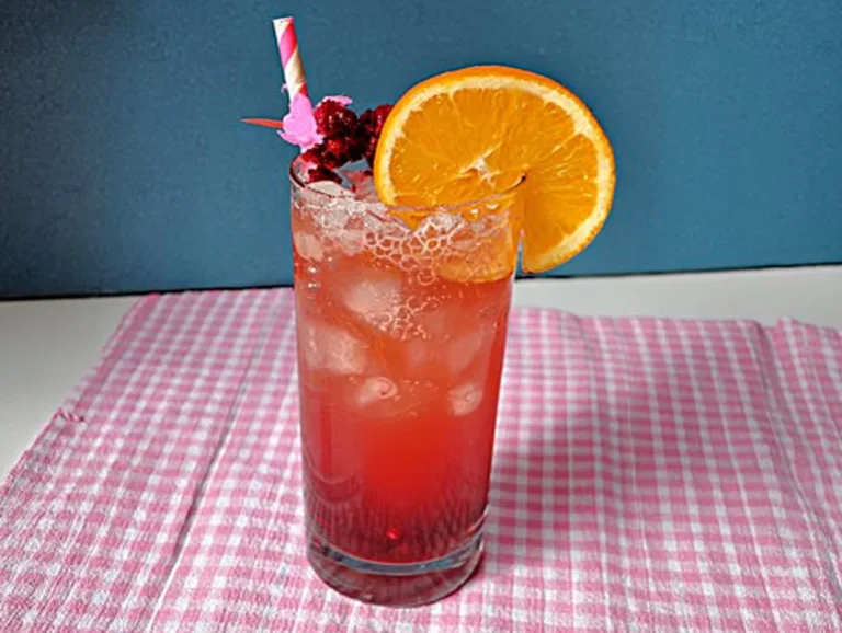Cranberry Orange Juice Mocktail