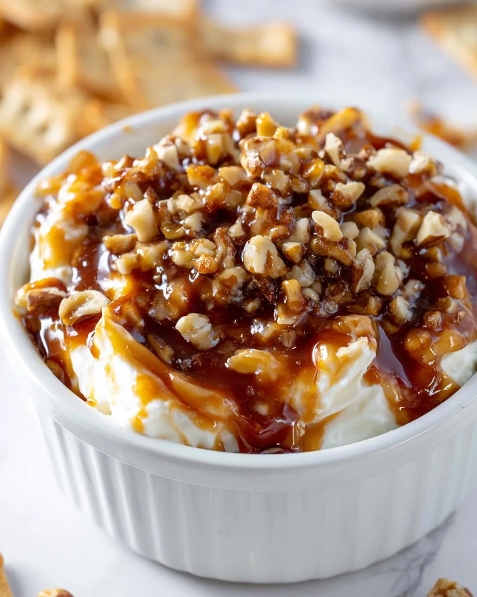 Cream Cheese Caramel Apple Dip - detail 4
