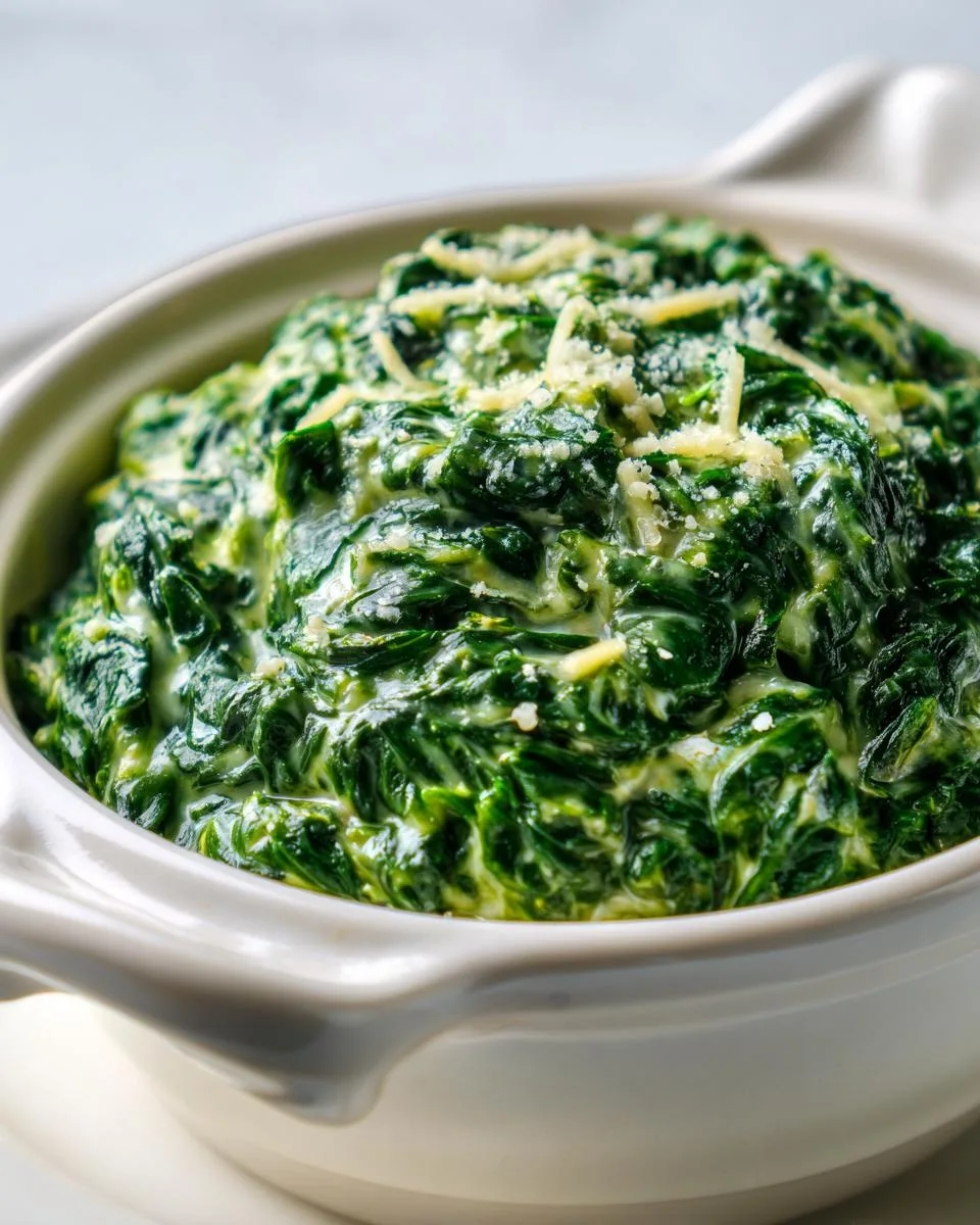 Creamed Spinach - detail 3
