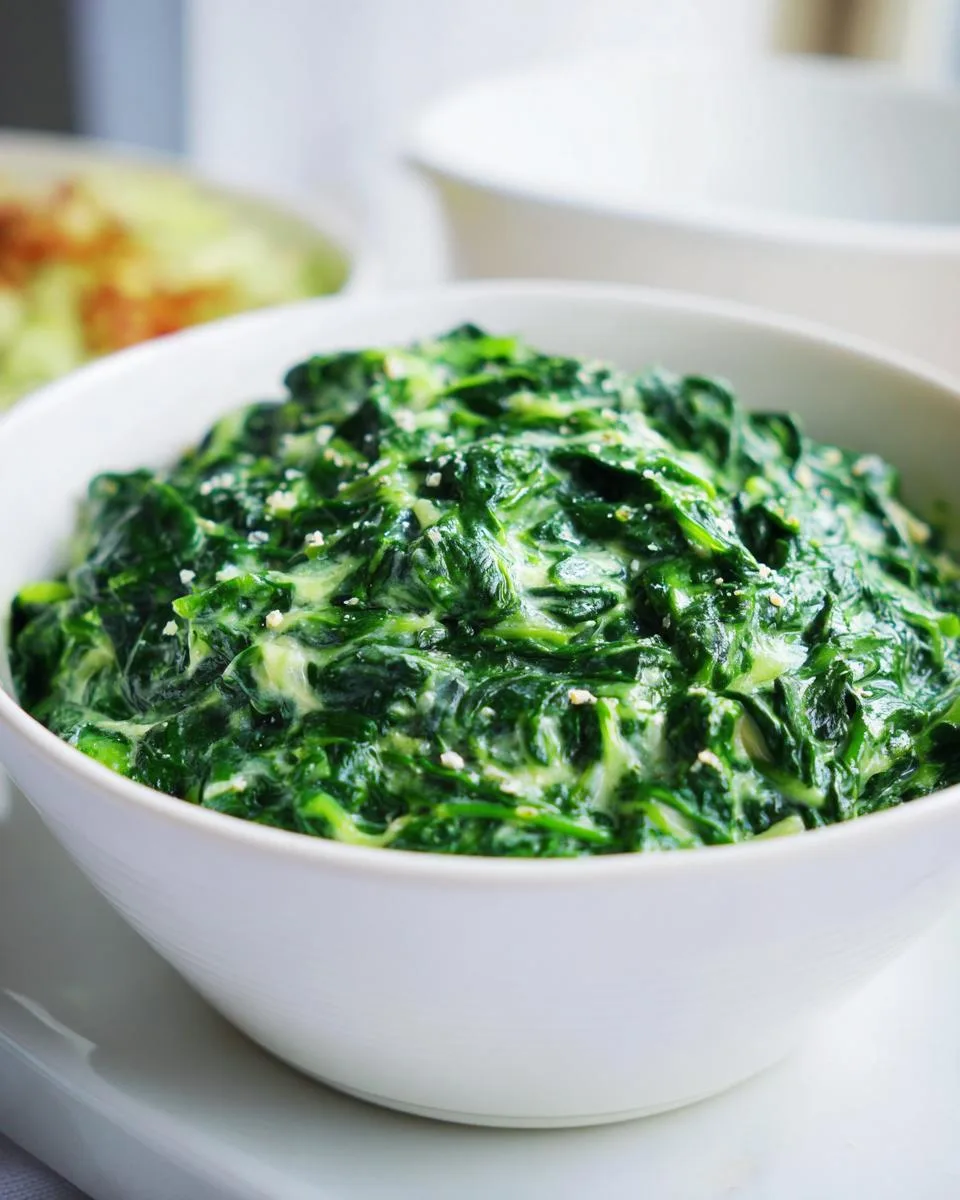 Creamed Spinach - detail 4