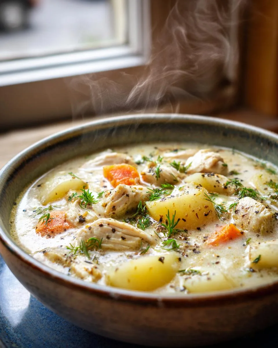 Creamy Chicken and Potato Soup - detail 1