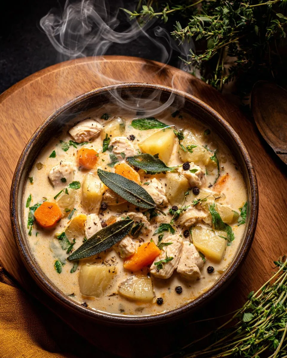 Creamy Chicken and Potato Soup - detail 3