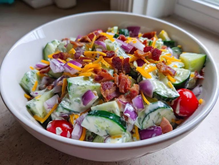 Cucumber Ranch Crack Salad