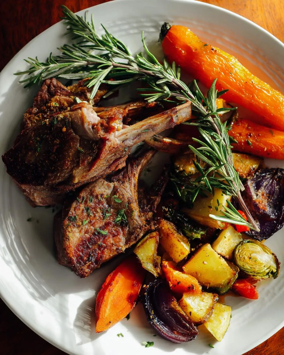Easy Baked Lamb Chops - detail 2