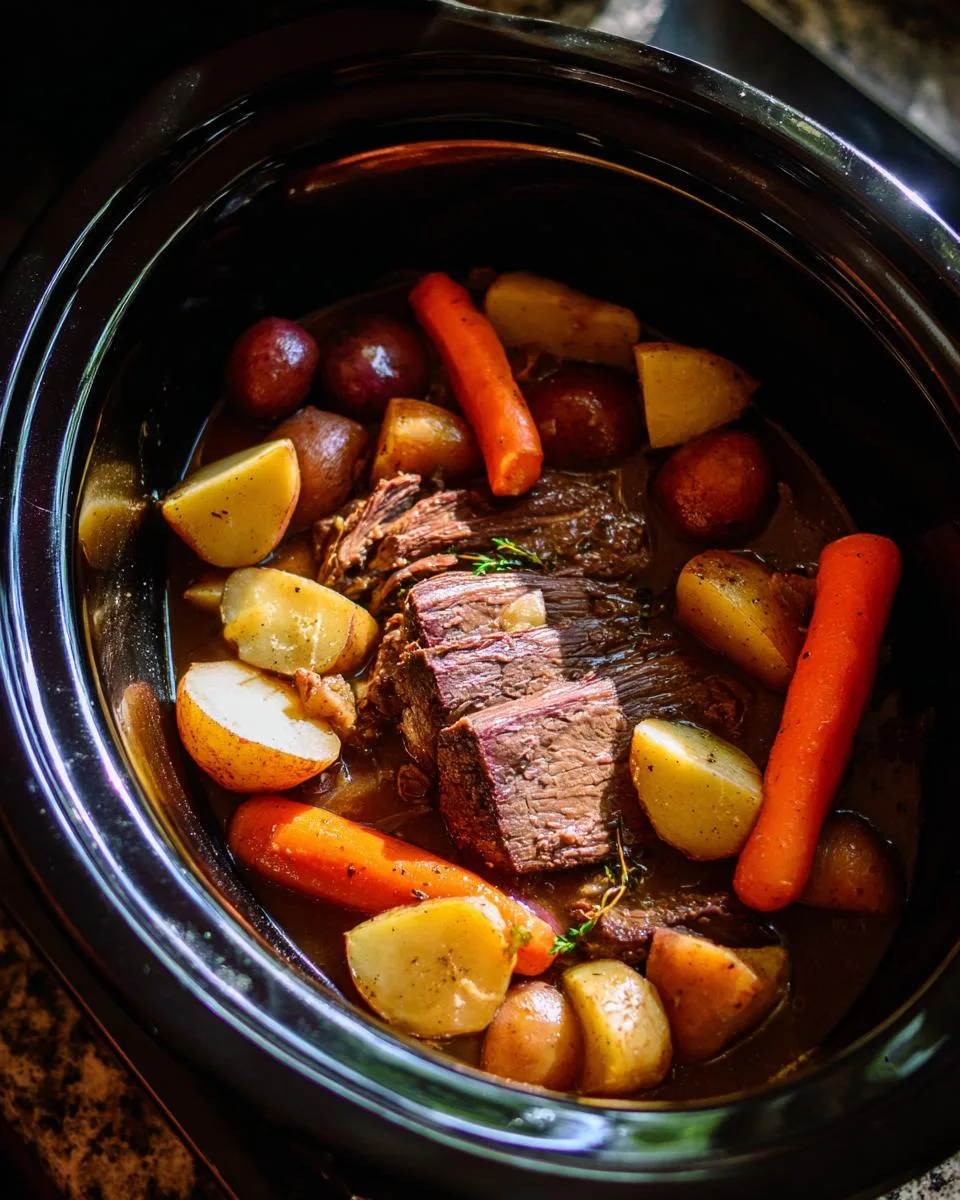Easy Pot Roast Slow Cooker - detail 4