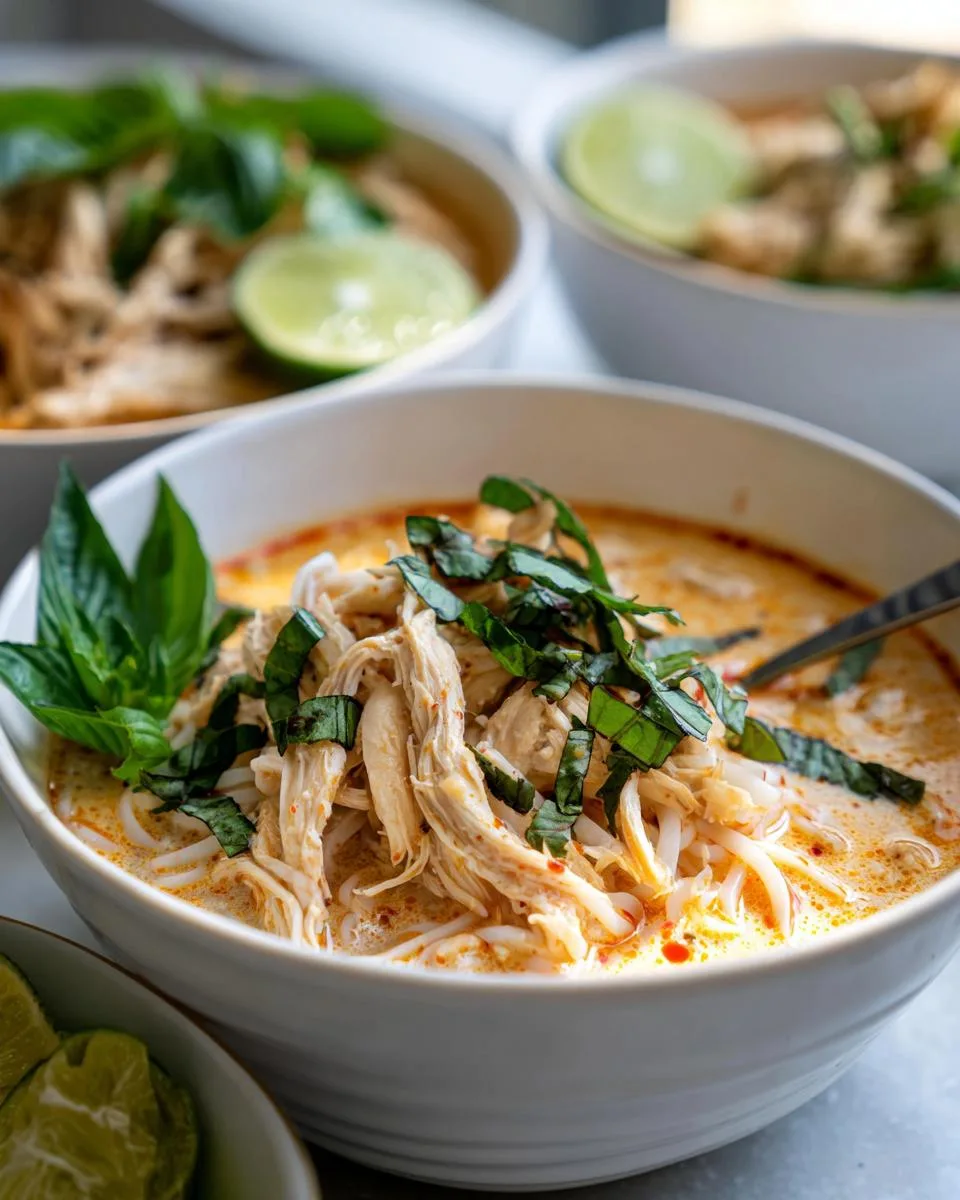 Easy Thai Chicken Soup - detail 2