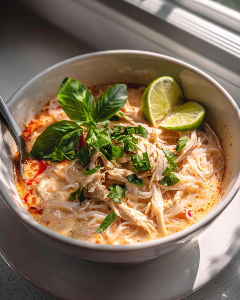 Easy Thai Chicken Soup - detail 3