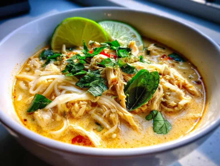 Easy Thai Chicken Soup