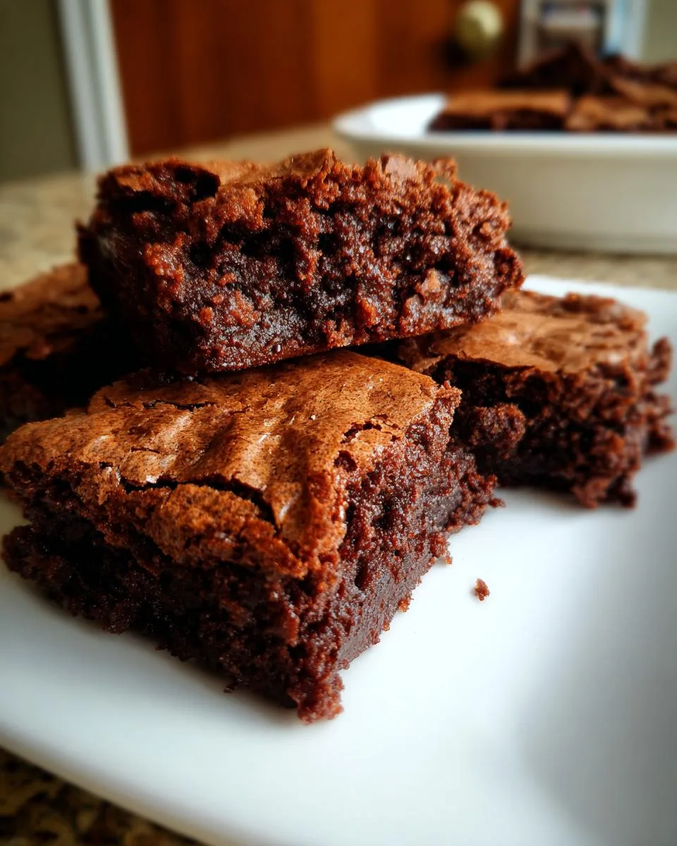 Eggless Brownies - detail 3
