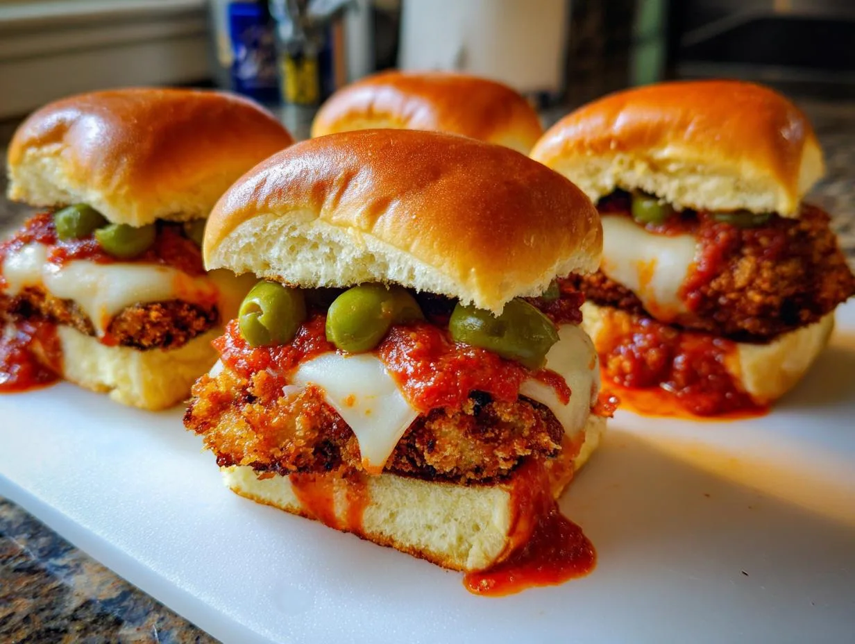 Spooky Halloween Chicken Parm Sliders in Just 30 Minutes