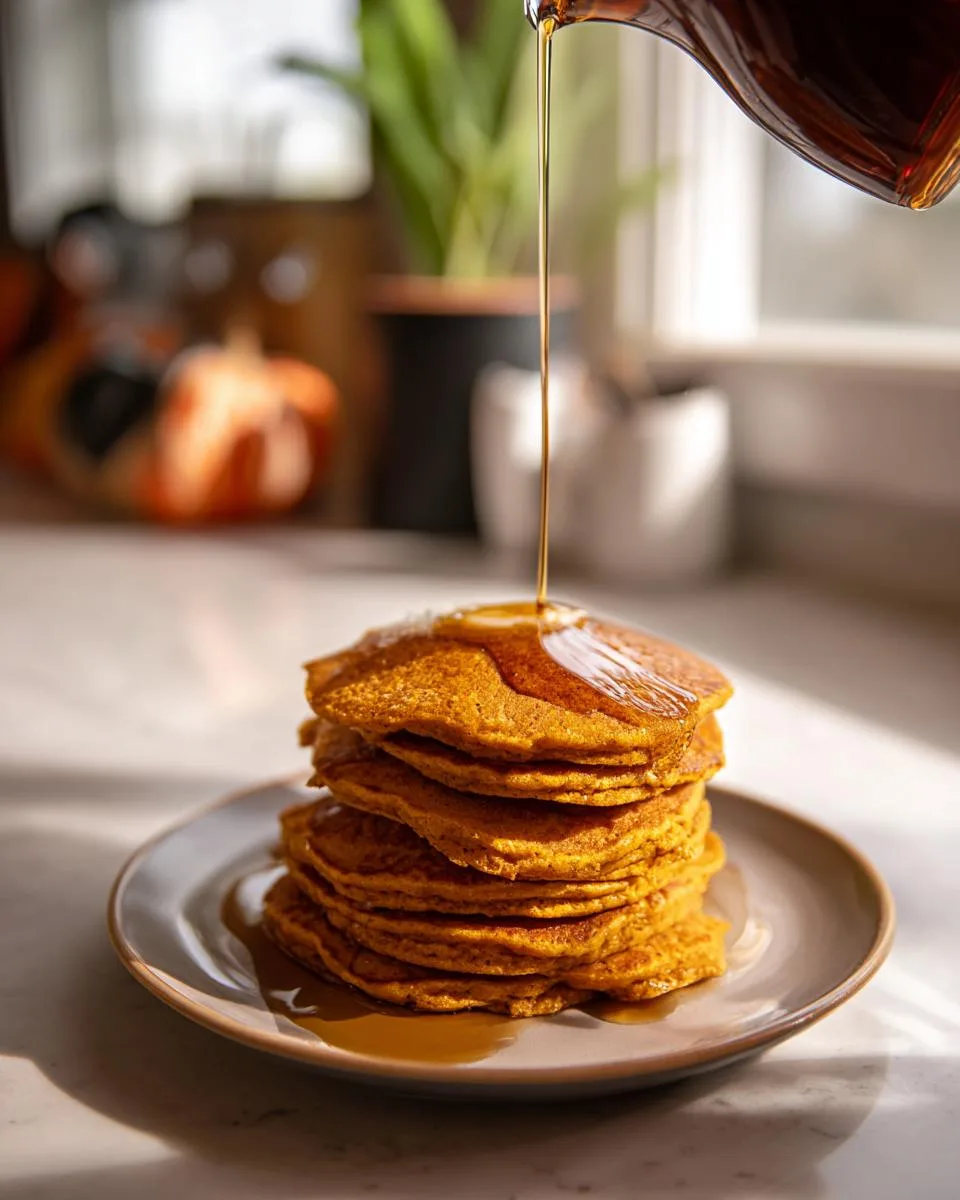 Healthy Pumpkin Pancakes Recipe - detail 3