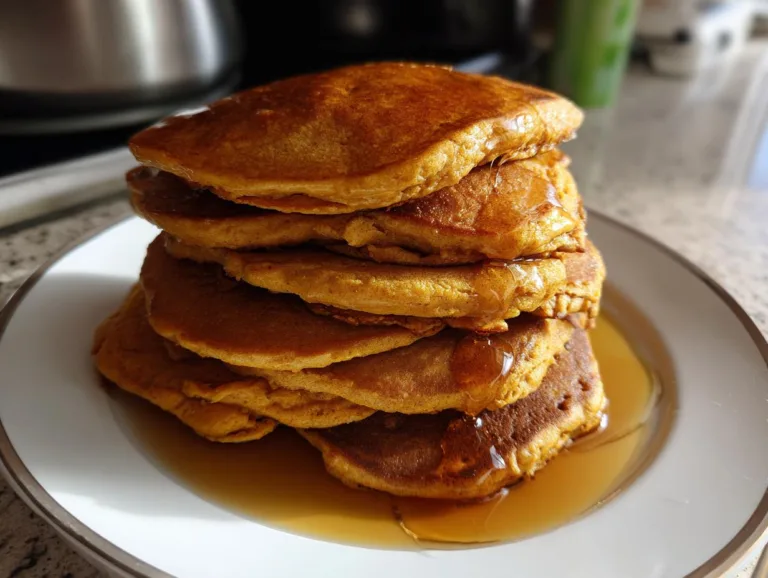 Healthy Pumpkin Pancakes Recipe