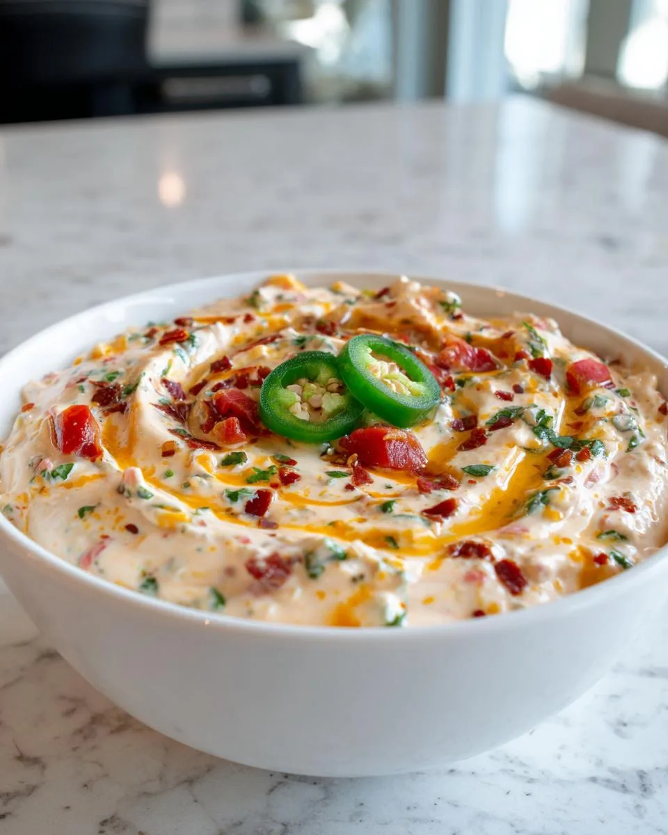 High Protein Cottage Cheese Queso Dip - detail 4