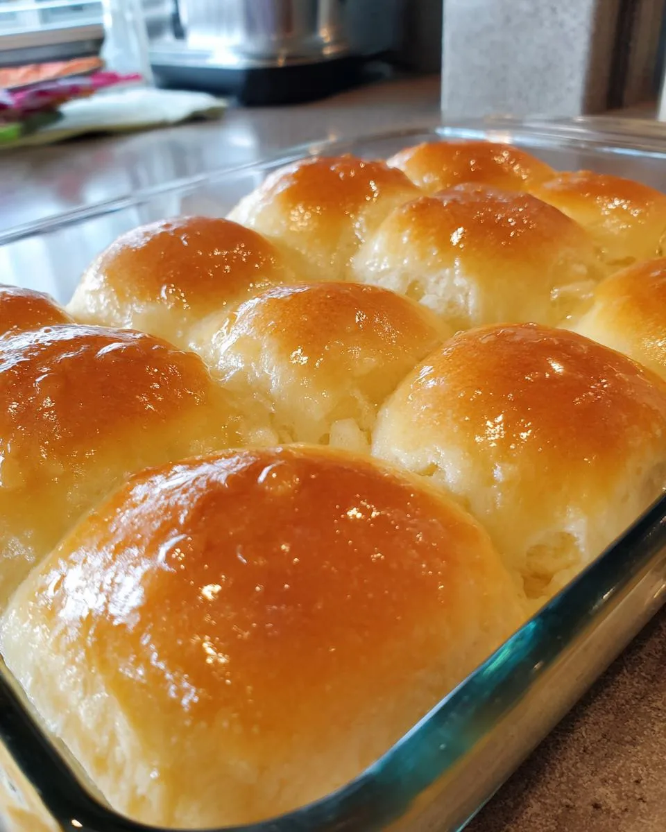 Homemade Fluffy Rolls - detail 3
