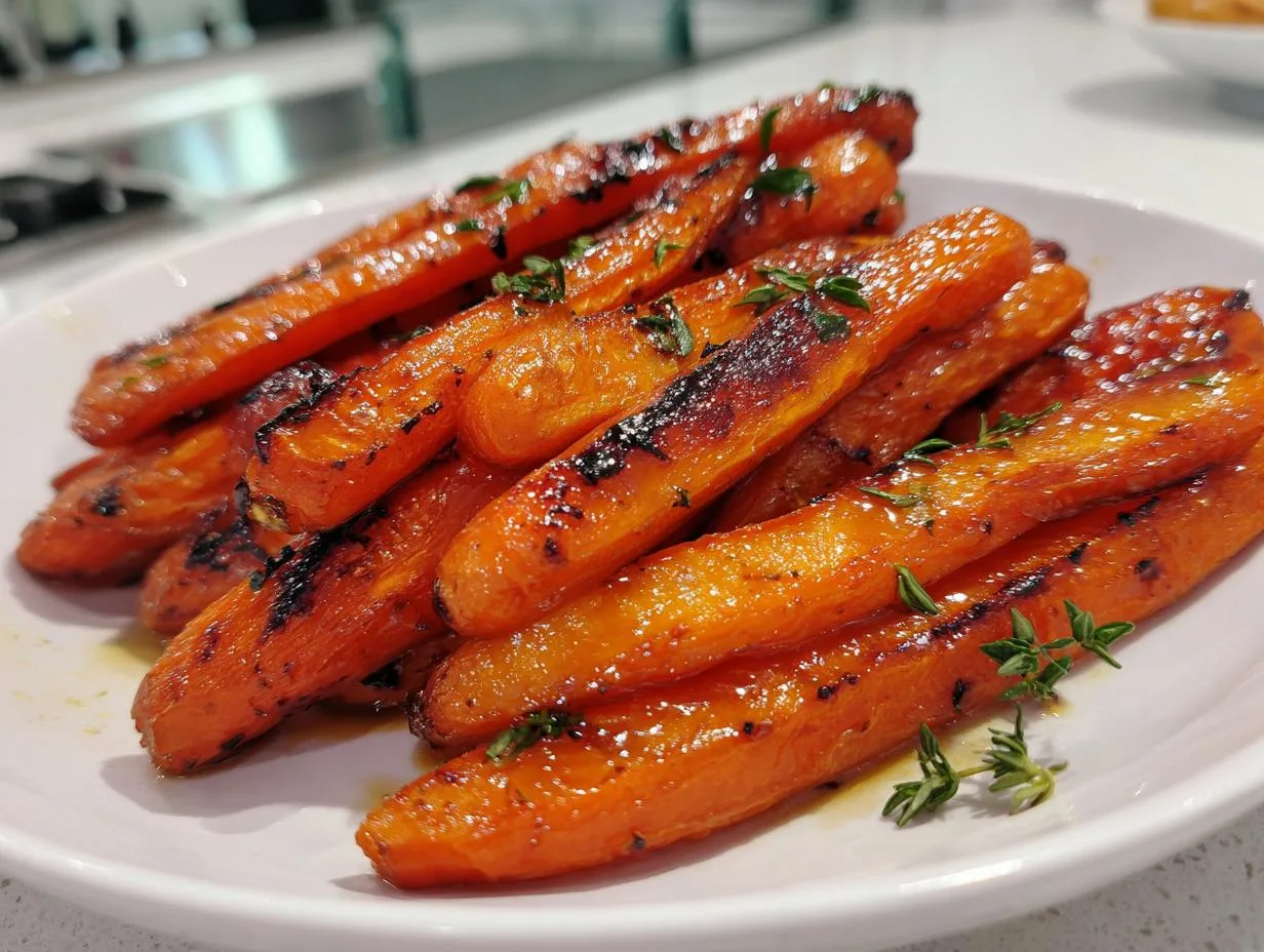 Irresistible Honey Balsamic Roasted Carrots in 30 Minutes