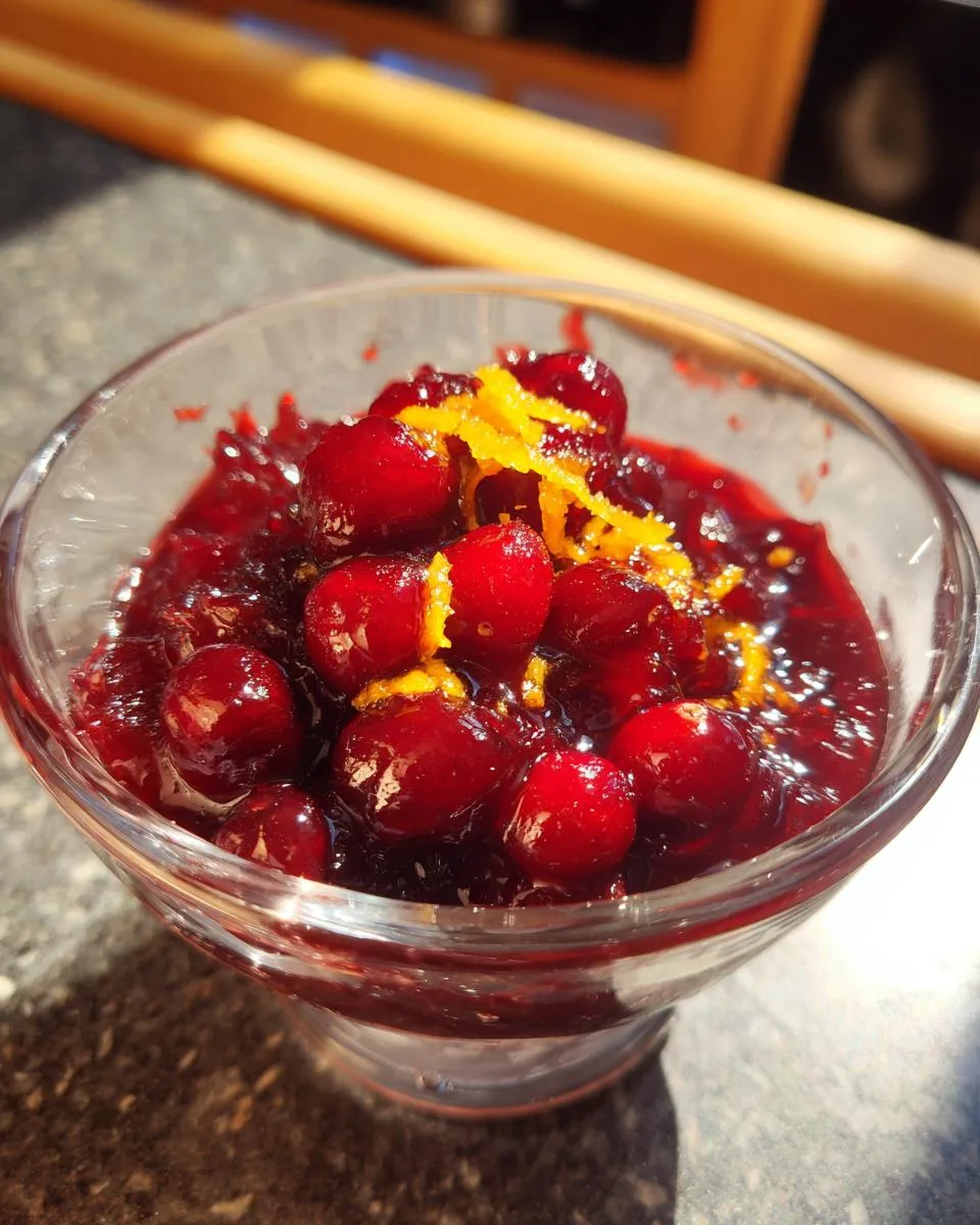 Honey Bourbon Cranberry Sauce - detail 1