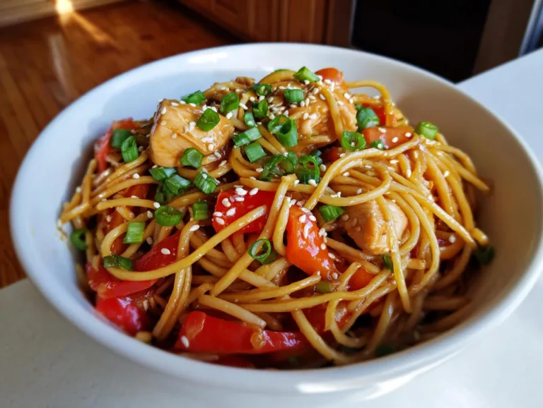 Instant Pot Chicken Lo Mein
