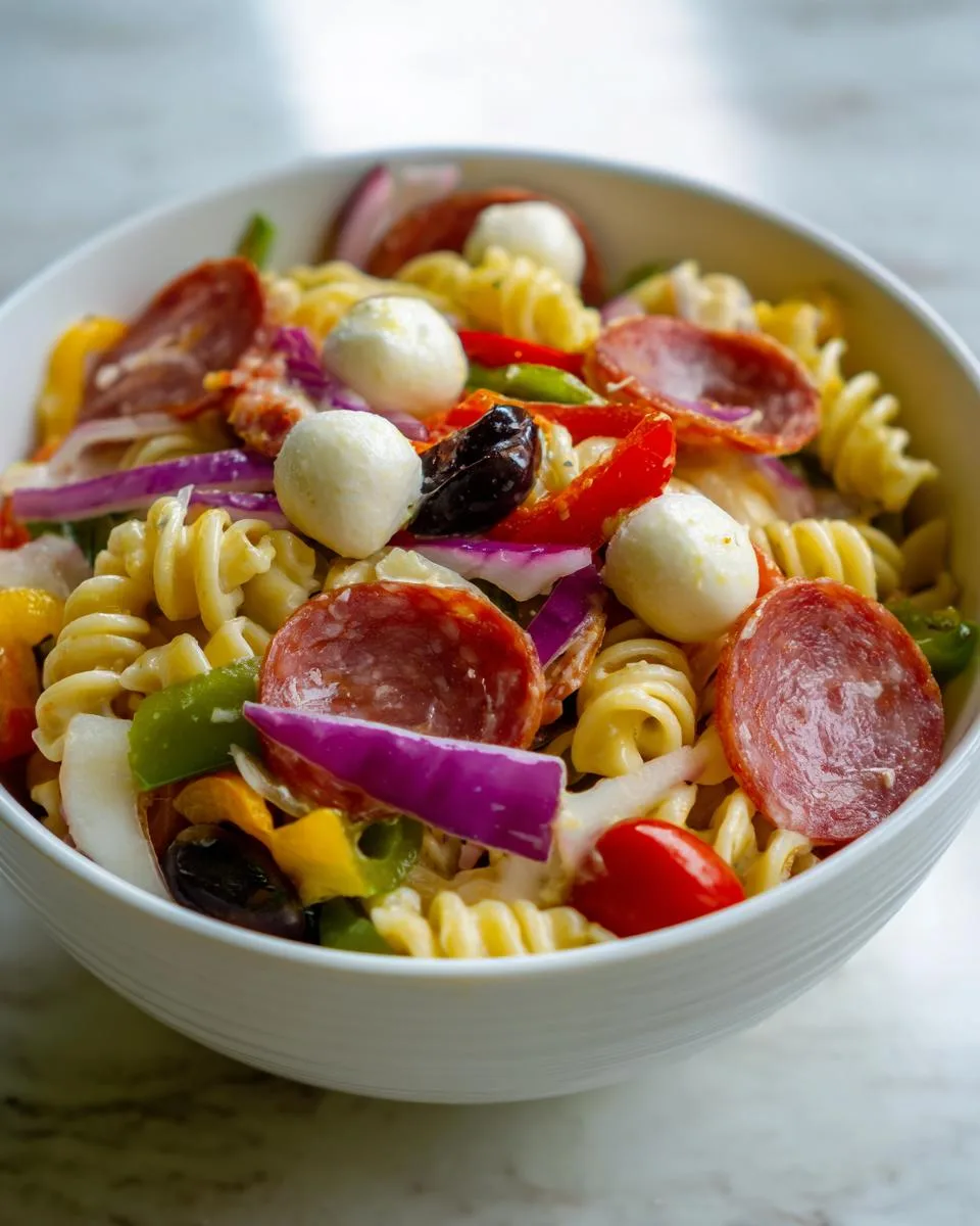 Italian Pasta Salad - detail 2