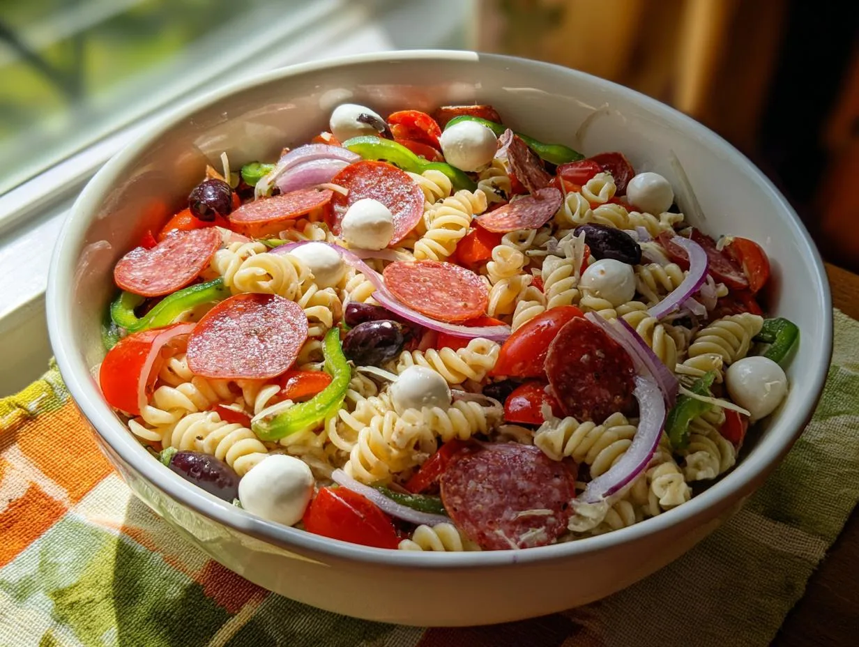 Irresistible 5-Star Italian Pasta Salad Recipe You’ll Crave