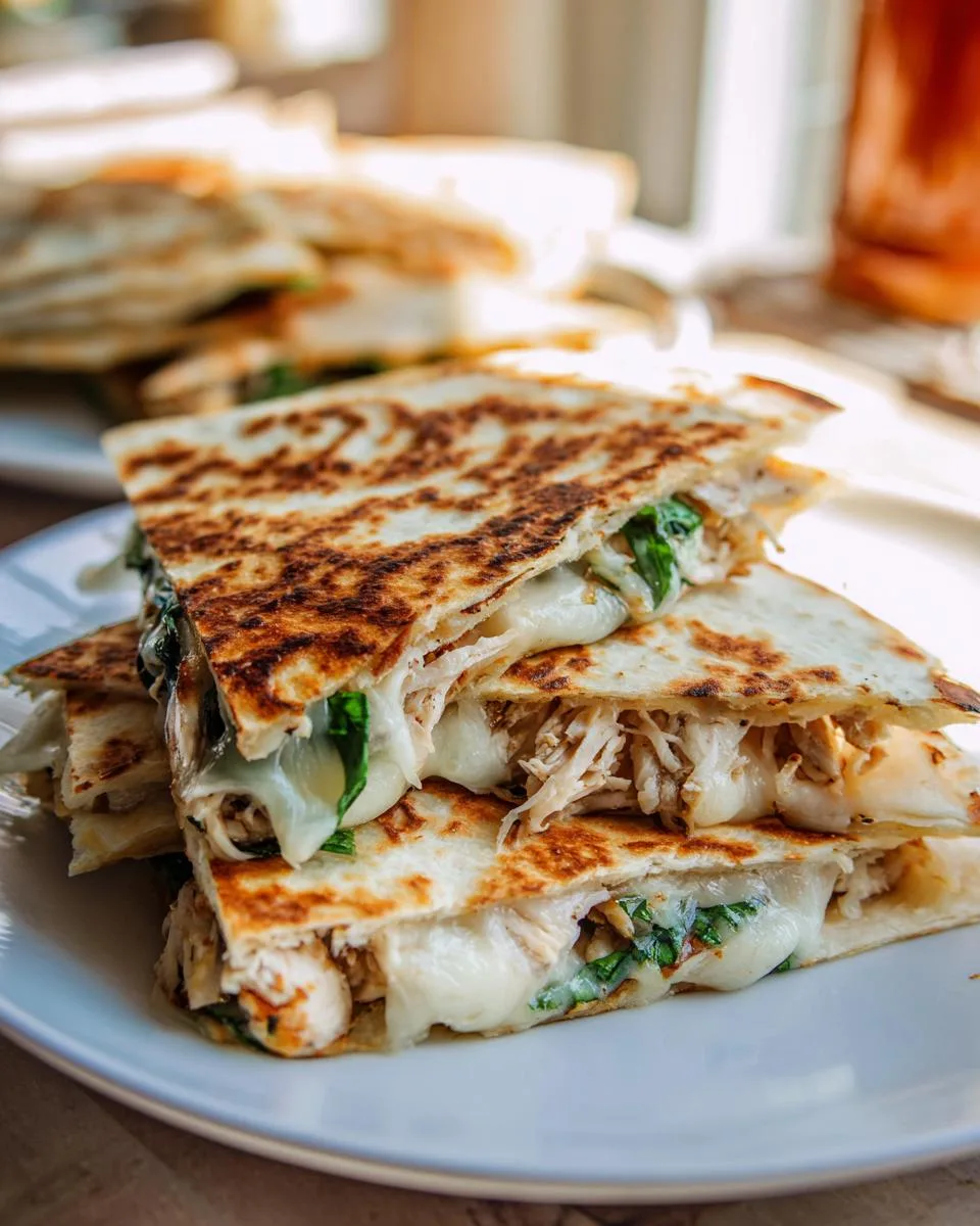 Italian Quesadillas - detail 4