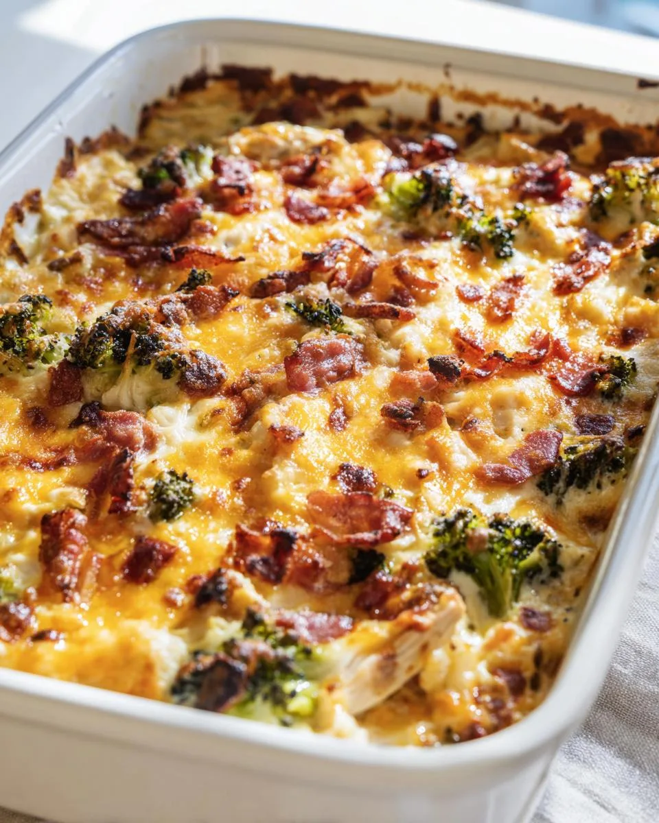 Low Carb Chicken Casserole - detail 1