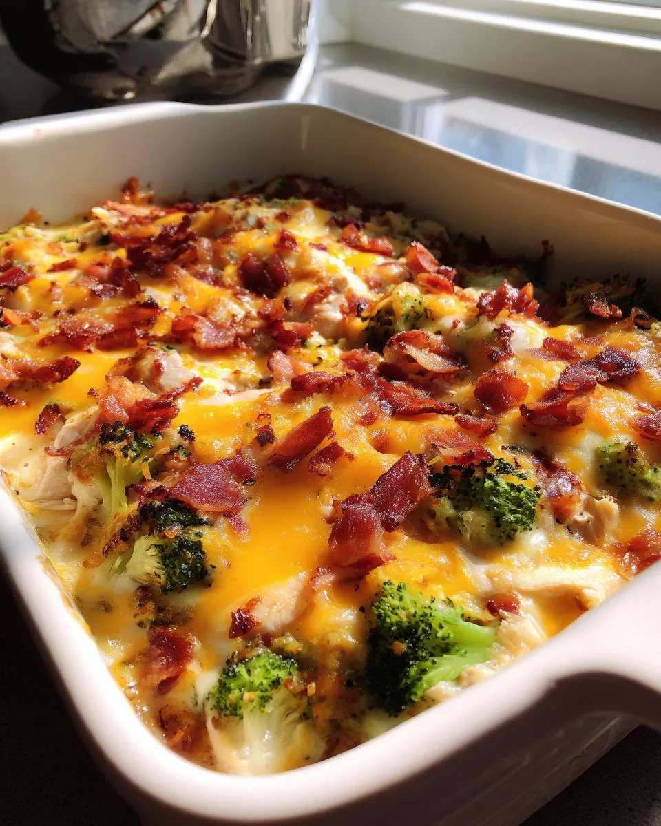 Low Carb Chicken Casserole - detail 2