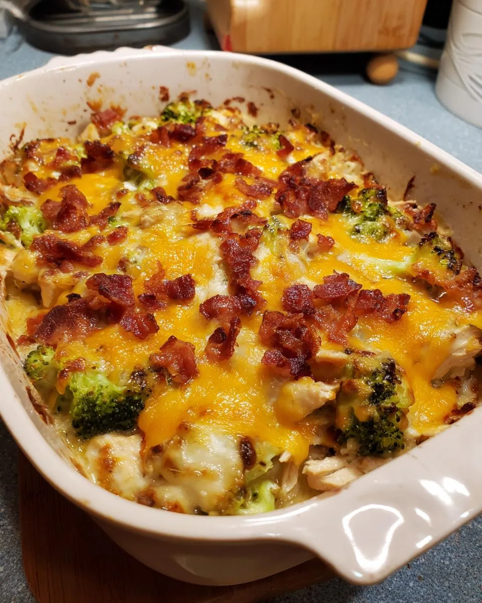 Low Carb Chicken Casserole - detail 3