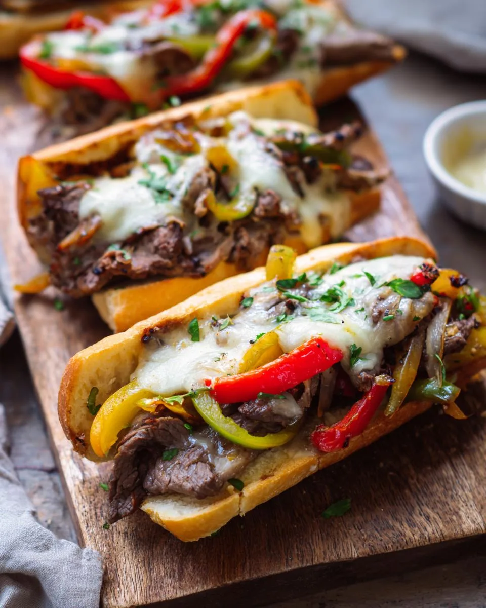 Low Carb Philly Cheesesteaks - detail 1