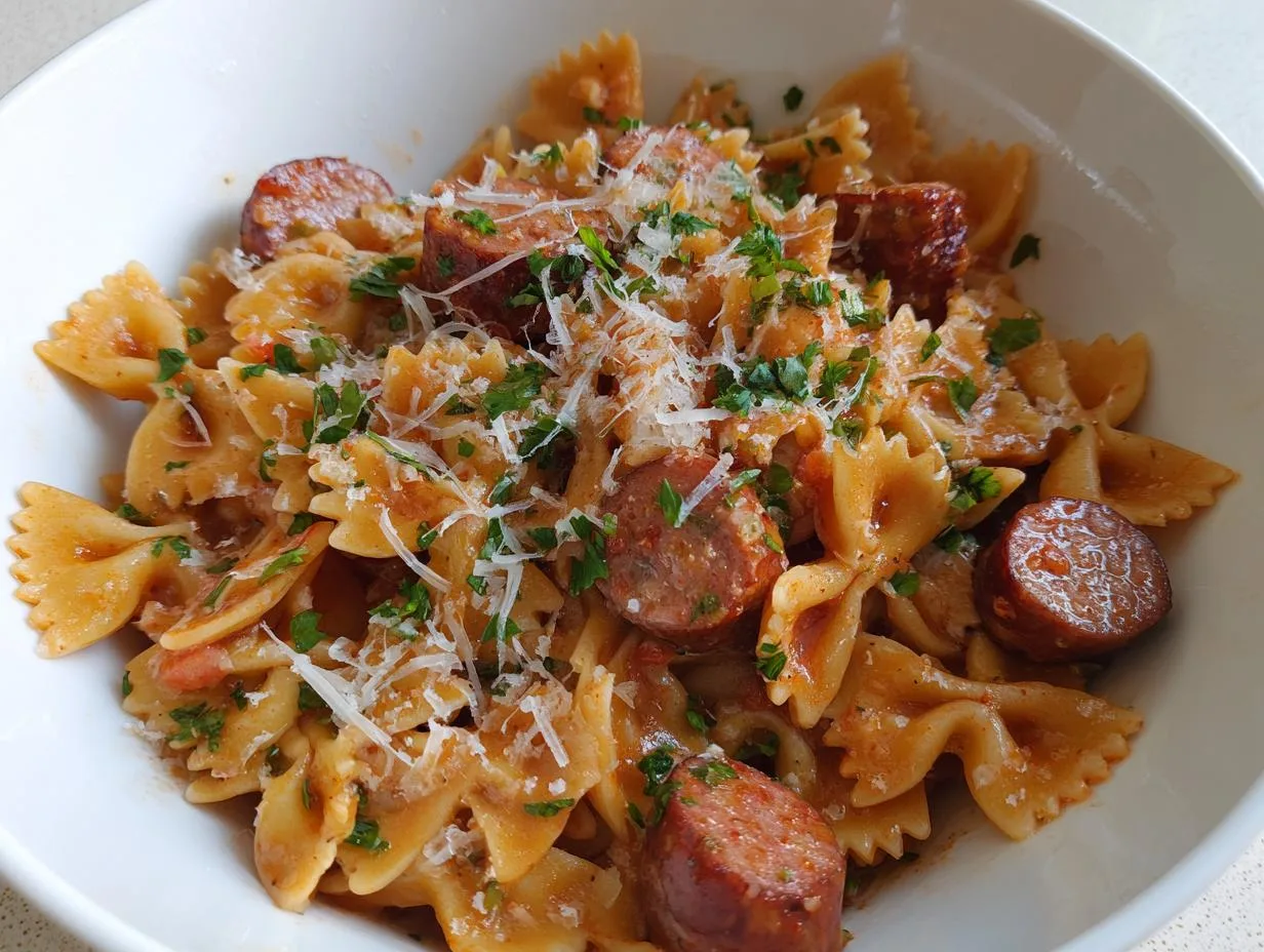 30-Minute One-Pot Sausage Pasta – Easy & Irresistible