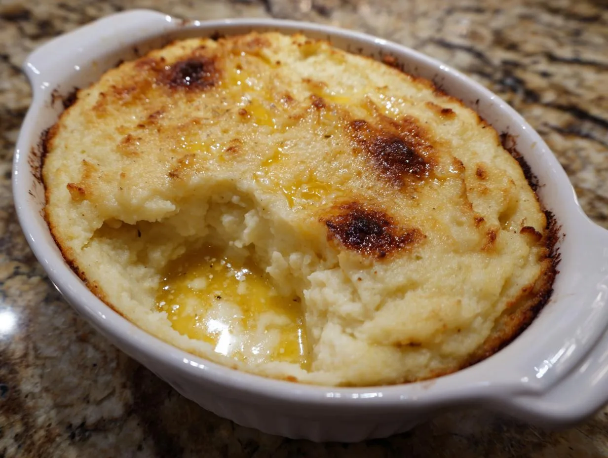 Oven-Baked Mashed Potatoes: Creamy 5-Ingredient Comfort