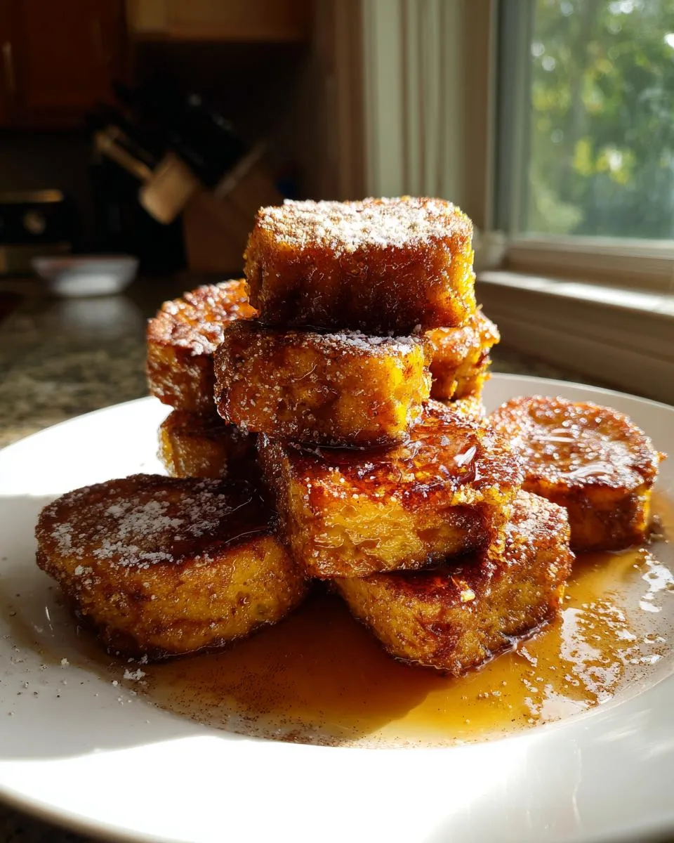 Pumpkin French Toast Bites - detail 3