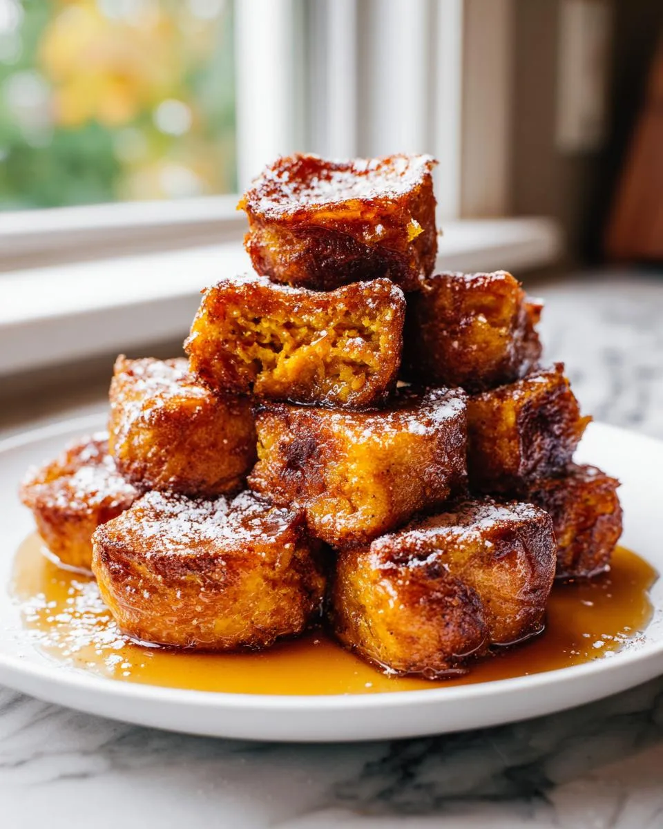 Pumpkin French Toast Bites - detail 4