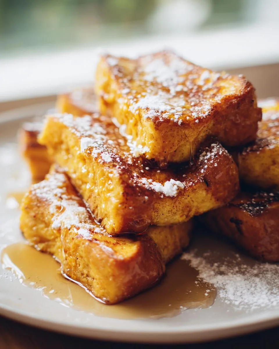 Pumpkin Pie Hawaiian Roll French Toast - detail 3
