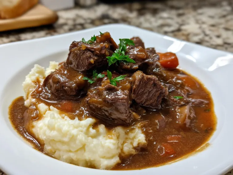 Slow Cooker Beef Manhattan