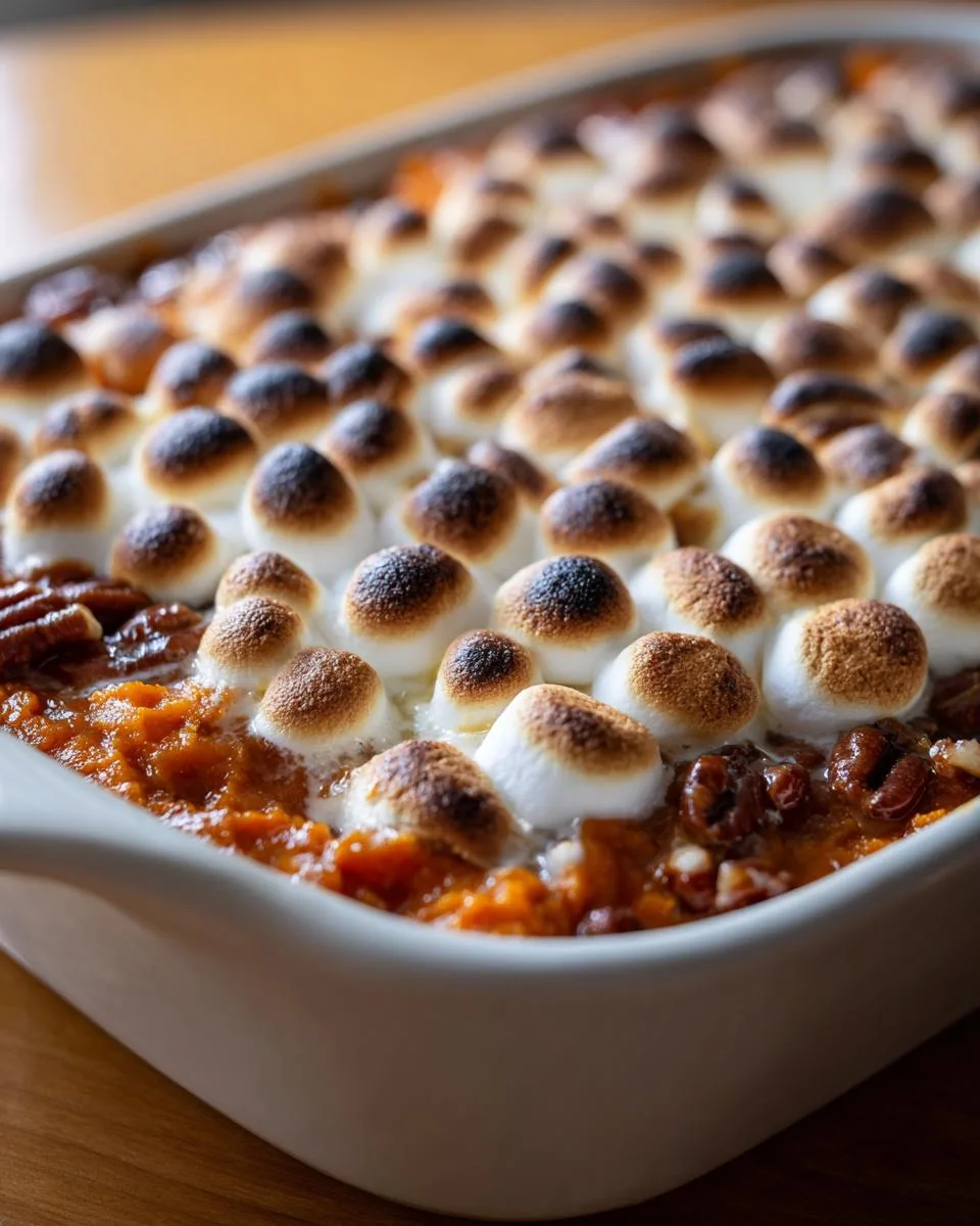Sweet Potato Casserole Marshmallows - detail 1