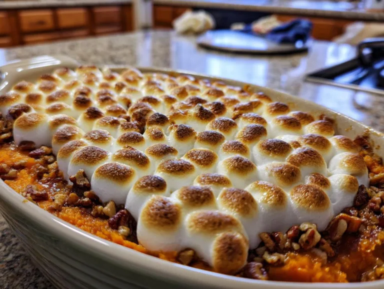 Sweet Potato Casserole Marshmallows