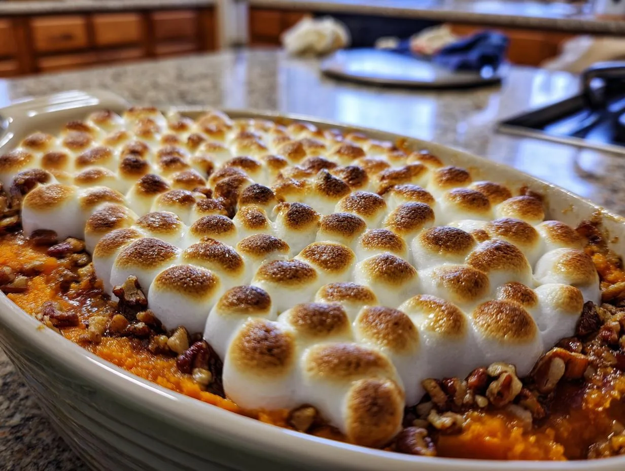 Irresistible Sweet Potato Casserole Marshmallows in 4 Steps