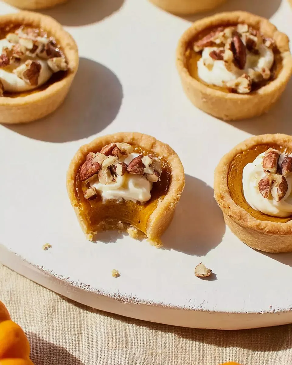 Tiny Pumpkin Tarts - detail 3