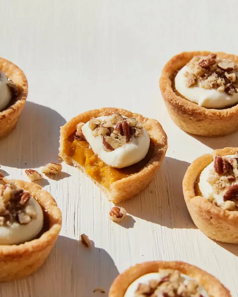 Tiny Pumpkin Tarts - detail 4