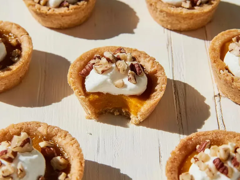 Tiny Pumpkin Tarts