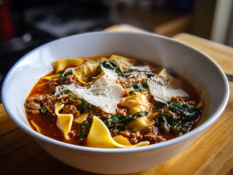 Viral Lasagna Soup