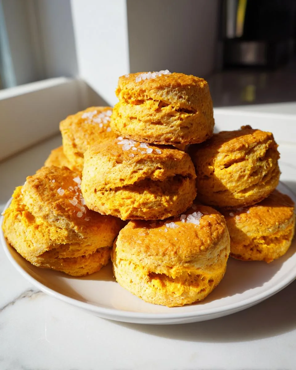 pumpkin biscuits - detail 3